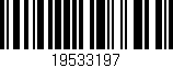 Código de barras (EAN, GTIN, SKU, ISBN): '19533197'