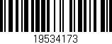 Código de barras (EAN, GTIN, SKU, ISBN): '19534173'