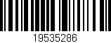 Código de barras (EAN, GTIN, SKU, ISBN): '19535286'