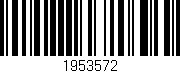 Código de barras (EAN, GTIN, SKU, ISBN): '1953572'
