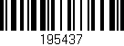 Código de barras (EAN, GTIN, SKU, ISBN): '195437'