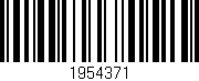 Código de barras (EAN, GTIN, SKU, ISBN): '1954371'