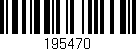 Código de barras (EAN, GTIN, SKU, ISBN): '195470'
