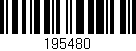Código de barras (EAN, GTIN, SKU, ISBN): '195480'