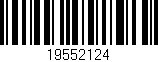 Código de barras (EAN, GTIN, SKU, ISBN): '19552124'