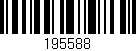 Código de barras (EAN, GTIN, SKU, ISBN): '195588'