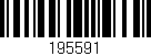 Código de barras (EAN, GTIN, SKU, ISBN): '195591'