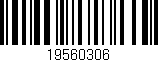 Código de barras (EAN, GTIN, SKU, ISBN): '19560306'