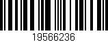 Código de barras (EAN, GTIN, SKU, ISBN): '19566236'