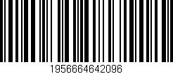 Código de barras (EAN, GTIN, SKU, ISBN): '1956664642096'