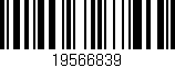 Código de barras (EAN, GTIN, SKU, ISBN): '19566839'