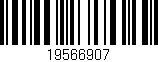 Código de barras (EAN, GTIN, SKU, ISBN): '19566907'