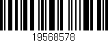 Código de barras (EAN, GTIN, SKU, ISBN): '19568578'