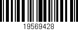Código de barras (EAN, GTIN, SKU, ISBN): '19569428'