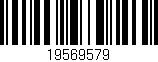 Código de barras (EAN, GTIN, SKU, ISBN): '19569579'