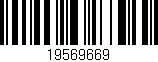 Código de barras (EAN, GTIN, SKU, ISBN): '19569669'