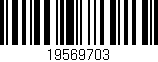 Código de barras (EAN, GTIN, SKU, ISBN): '19569703'