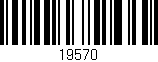 Código de barras (EAN, GTIN, SKU, ISBN): '19570'