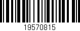 Código de barras (EAN, GTIN, SKU, ISBN): '19570815'