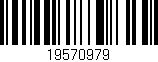 Código de barras (EAN, GTIN, SKU, ISBN): '19570979'