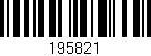 Código de barras (EAN, GTIN, SKU, ISBN): '195821'