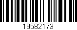 Código de barras (EAN, GTIN, SKU, ISBN): '19582173'