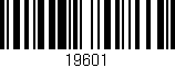 Código de barras (EAN, GTIN, SKU, ISBN): '19601'