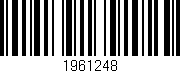 Código de barras (EAN, GTIN, SKU, ISBN): '1961248'