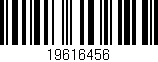 Código de barras (EAN, GTIN, SKU, ISBN): '19616456'