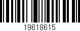 Código de barras (EAN, GTIN, SKU, ISBN): '19618615'