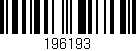 Código de barras (EAN, GTIN, SKU, ISBN): '196193'