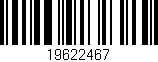 Código de barras (EAN, GTIN, SKU, ISBN): '19622467'