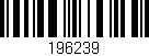 Código de barras (EAN, GTIN, SKU, ISBN): '196239'