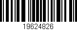 Código de barras (EAN, GTIN, SKU, ISBN): '19624826'