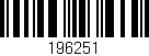 Código de barras (EAN, GTIN, SKU, ISBN): '196251'