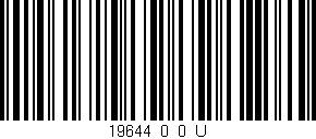 Código de barras (EAN, GTIN, SKU, ISBN): '19644_0_0_U'