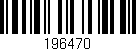 Código de barras (EAN, GTIN, SKU, ISBN): '196470'
