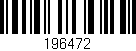 Código de barras (EAN, GTIN, SKU, ISBN): '196472'