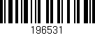 Código de barras (EAN, GTIN, SKU, ISBN): '196531'