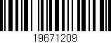 Código de barras (EAN, GTIN, SKU, ISBN): '19671209'