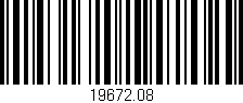 Código de barras (EAN, GTIN, SKU, ISBN): '19672.08'
