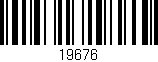 Código de barras (EAN, GTIN, SKU, ISBN): '19676'