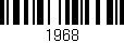 Código de barras (EAN, GTIN, SKU, ISBN): '1968'