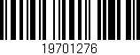 Código de barras (EAN, GTIN, SKU, ISBN): '19701276'