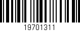 Código de barras (EAN, GTIN, SKU, ISBN): '19701311'