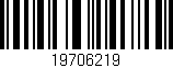 Código de barras (EAN, GTIN, SKU, ISBN): '19706219'