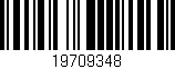 Código de barras (EAN, GTIN, SKU, ISBN): '19709348'