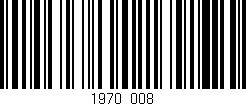Código de barras (EAN, GTIN, SKU, ISBN): '1970/008'