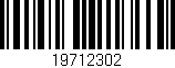 Código de barras (EAN, GTIN, SKU, ISBN): '19712302'