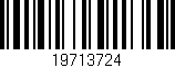 Código de barras (EAN, GTIN, SKU, ISBN): '19713724'